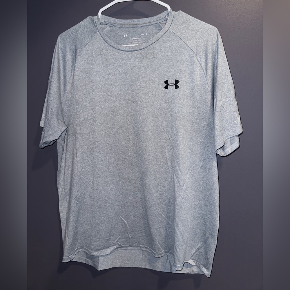 Grey Under Armour Men’s Workout Tee